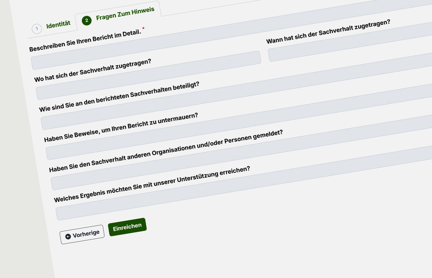 Hinweisgebersystem